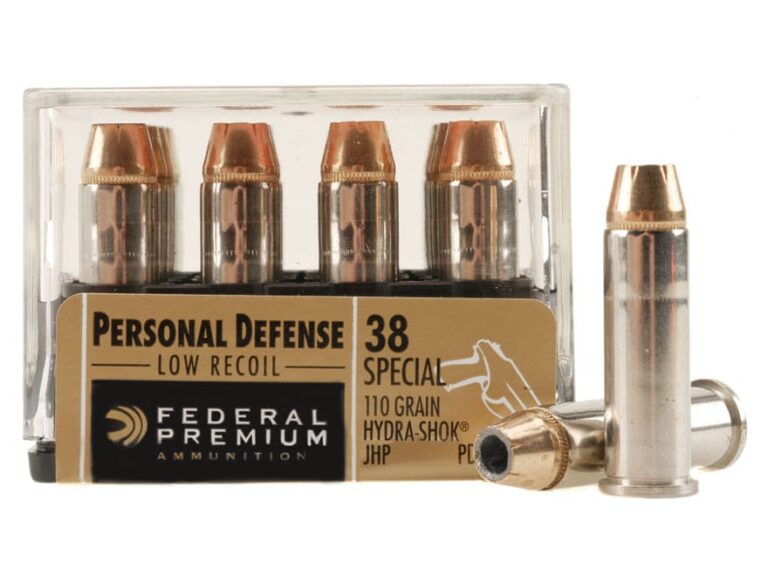 500 Rounds Of Federal Premium Personal Defense Reduced Recoil