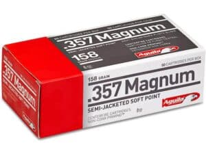 Aguila Ammunition 357 Magnum 158 Grain Semi-Jacketed Soft Point For Sale