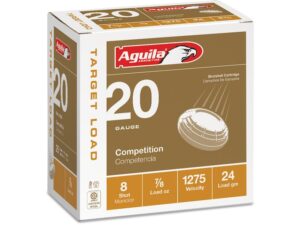 Aguila Competition Target Load Ammunition 20 Gauge 2-3/4" 7/8 oz For Sale