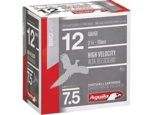 Aguila High Velocity Ammunition 12 Gauge 2-3/4" 1-1/4 oz For Sale