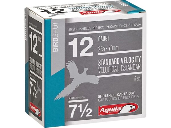Aguila Standard Velocity Ammunition 12 Gauge 2-3/4" 1-1/8 oz For Sale