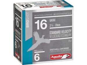 Aguila Standard Velocity Ammunition 16 Gauge 2-3/4" 1 oz #6 Shot For Sale