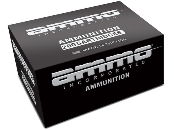 Ammo Inc. Ammunition 9mm Luger 124 Grain Total Metal Jacket Box of 200 Bulk For Sale