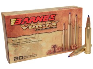 Barnes VOR-TX Ammunition 300 Winchester Magnum 165 Grain TTSX Polymer Tipped Spitzer Boat Tail Lead-Free Box of 20 For Sale