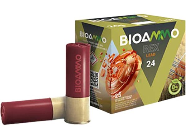 BioAmmo REX Ammunition 12 Gauge 2-3/4" #8 Shot For Sale