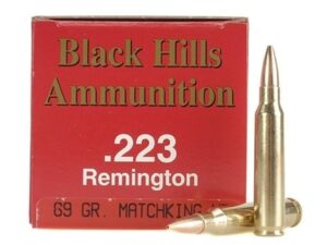 Black Hills Ammunition 223 Remington 69 Grain Sierra MatchKing Hollow Point Box of 50 For Sale