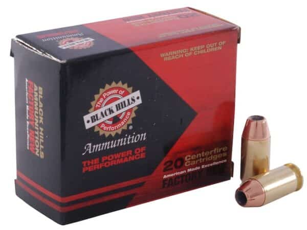 Black Hills Ammunition 45 ACP 230 Grain Jacketed Hollow Point Box of 20 For Sale