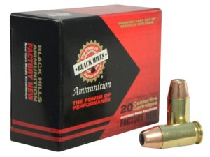 Black Hills Ammunition 45 ACP +P 230 Grain Jacketed Hollow Point Box of 20 For Sale