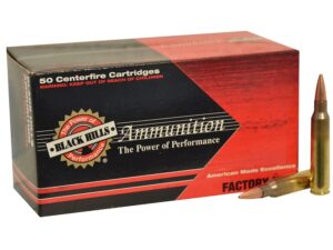 Black Hills Ammunition 5.56x45mm NATO 70 Grain Hornady GMX Hollow Point Boat Tail Lead-Free Box of 50 For Sale