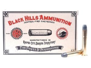 Black Hills Cowboy Action Ammunition 38-55 WCF 255 Grain Lead Flat Nose Box of 20 For Sale