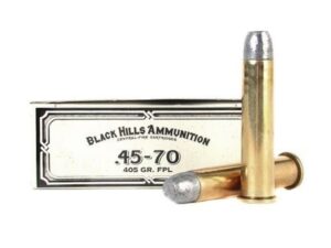Black Hills Cowboy Action Ammunition 45-70 Government 405 Grain Lead Flat Nose Box of 20 For Sale