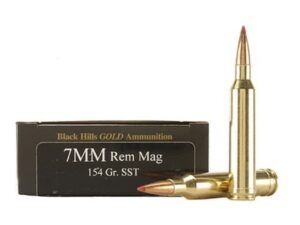 Black Hills Gold Ammunition 7mm Remington Magnum 154 Grain Hornady SST Box of 20 For Sale
