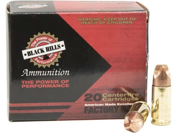 Black Hills HoneyBadger Ammunition 9mm Luger Subsonic 125 Grain Lehigh Xtreme Defense Lead-Free Box of 20 For Sale