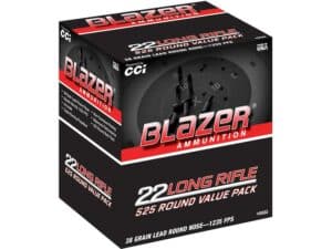 Blazer Ammunition 22 Long Rifle 38 Grain Lead Round Nose For Sale