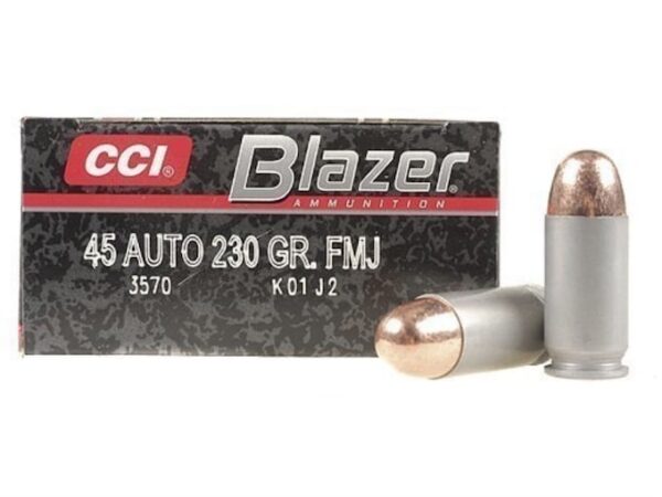 Blazer Ammunition 45 ACP 230 Grain Full Metal Jacket For Sale