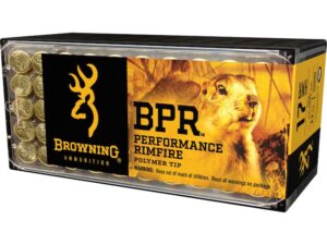 Browning BPR Ammunition 17 HMR 17 Grain PolyTip Box of 50 For Sale