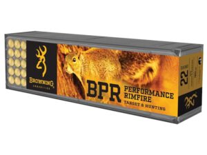 Browning BPR Ammunition 22 Long Rifle 40 Grain Lead Hollow Point For Sale