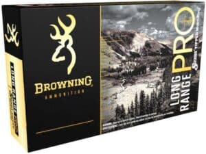 Browning Long Range Pro Match Ammunition 28 Nosler 160 Grain Sierra Tipped MatchKing Boat Tail Box of 20 For Sale