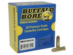 Buffalo Bore Ammunition 32 H&R Magnum +P 100 Grain Jacketed Hollow Point Box of 20 For Sale