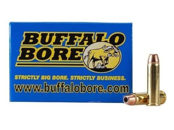 Buffalo Bore Ammunition 357 Magnum 140 Grain Jacketed Hollow Point Box of 20 For Sale