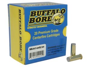 Buffalo Bore Ammunition 38 Special 150 Grain Lead Wadcutter Box of 20 For Sale