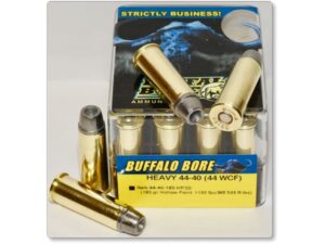Buffalo Bore Ammunition 44-40 WCF 185 Grain Hollow Point Box of 20 For Sale
