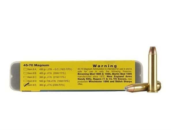 Buffalo Bore Ammunition 45-70 Government 300 Grain Jacketed Hollow Point Box of 20 For Sale