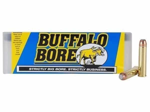 Buffalo Bore Ammunition 460 S&W Magnum 300 Grain Jacketed Flat Nose Box of 20 For Sale