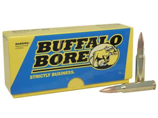 Buffalo Bore Sniper Ammunition 308 Winchester 175 Grain Hollow Point Boat Tail Box of 20 For Sale