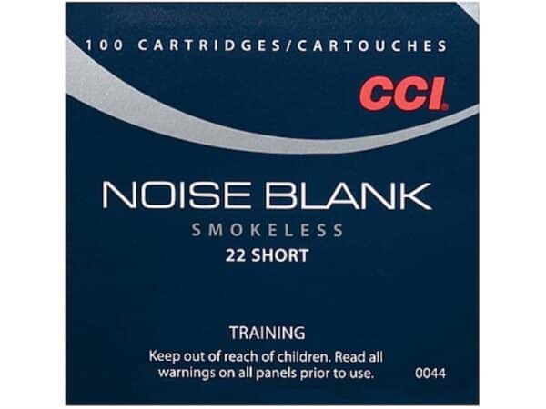 CCI Noise Blanks Ammunition 22 Short Box of 100 For Sale