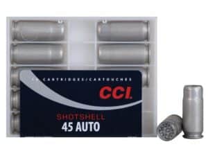 CCI Shotshell Ammunition 45 ACP 120 Grains #9 Shot Box of 10 For Sale