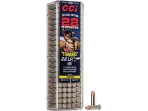 CCI Stinger 22 Plinkster Special Edition Stangers Ammunition 22 Long Rifle 32 Grain Plated Lead Hollow Point Box of 100 For Sale