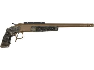 CVA Scout Single Shot Pistol 350 Legend 14" Fluted Barrel Burnt Bronze Cerakota Realtree Xscape For Sale