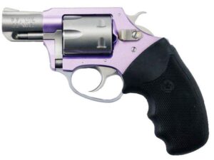 Charter Arms Pathfinder Lite Lavender Lady Revolver 22 Winchester Magnum Rimfire (WMR) 2" Barrel 6-Round Stainless Lavender For Sale