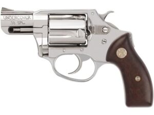 Charter Arms Undercover Revolver 38 Special 2" Barrel 5-Round Stainless Polished Walnut For Sale