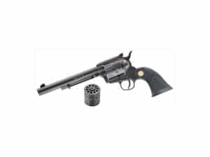 Chiappa SAA22-10 Revolver 22 Long Rifle/22 Winchester Magnum Rimfire (WMR) 7.5" Barrel 10-Round Black For Sale