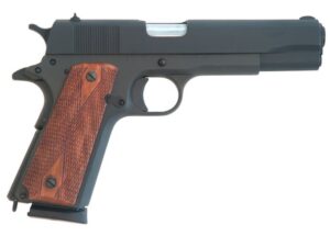 Cimarron Firearms 1911A1 Standard Semi-Automatic Pistol 45 ACP 5" Barrel 8-Round Parkerized Walnut For Sale