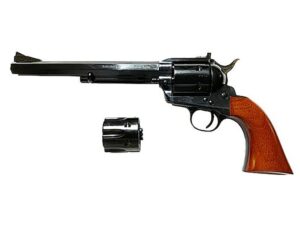 Cimarron Firearms SA Bad Boy With Extra Cylinder Revolver 10mm Auto 8" Barrel 6-Round Blued Walnut For Sale