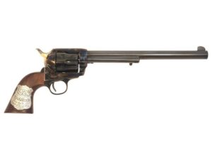 Cimarron Firearms Wyatt Earp Frontier Buntline Revolver 45 Colt (Long Colt) 10" Barrel 6-Round Blued Walnut For Sale