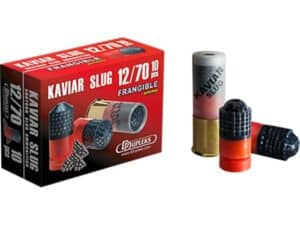 DDupleks Kaviar Ammunition 12 Gauge 2-3/4" 1-1/16 oz Frangible Slug Box of 10 For Sale