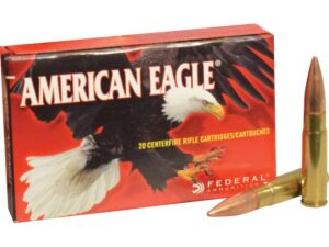 Federal American Eagle Ammunition 300 AAC Blackout 150 Grain Full Metal Jacket For Sale