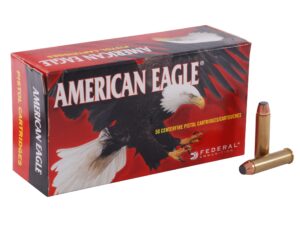 500 Rounds of Federal American Eagle Ammunition 327 Federal Magnum 85 Grain Jacketed Soft Point Box of 50 For Sale