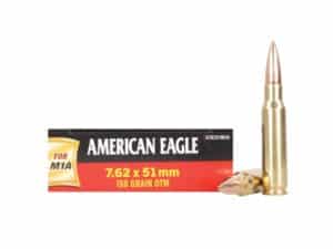 Federal American Eagle Ammunition 7.62x51mm NATO 168 Grain Open Tip Match For Sale