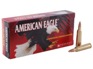 Federal American Eagle Varmint and Predator Ammunition 22-250 Remington 50 Grain Hollow Point For Sale