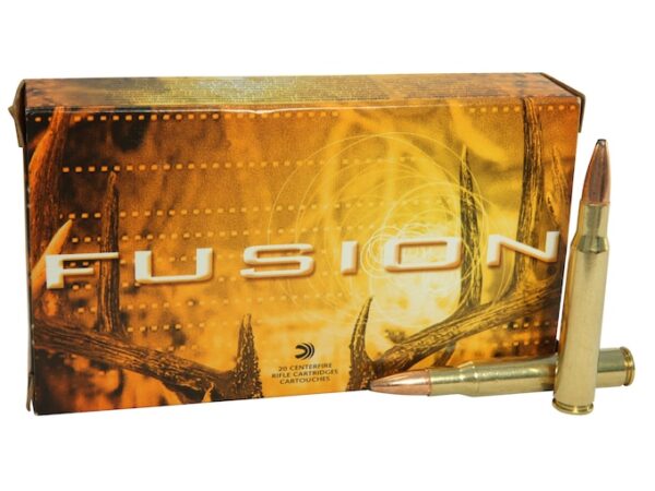 Federal Fusion Ammunition 30-06 Springfield 150 Grain Bonded Spitzer Boat Tail Box of 20 For Sale