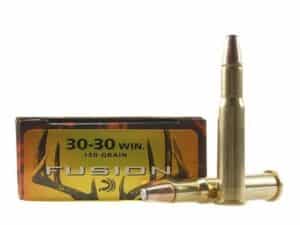Federal Fusion Ammunition 30-30 Winchester 150 Grain Bonded Flat Nose Box of 20 For Sale