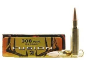 Federal Fusion Ammunition 308 Winchester 150 Grain Bonded Spitzer Boat Tail Box of 20 For Sale