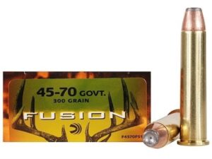 Federal Fusion Ammunition 45-70 Government 300 Grain Bonded Soft Point Box of 20 For Sale