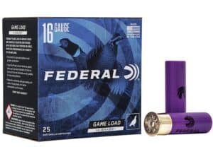 Federal Game Load Upland Hi-Brass Ammunition 16 Gauge 2-3/4" 1-1/8 oz For Sale