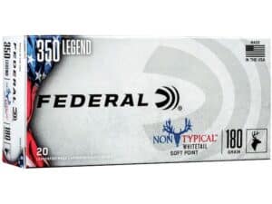 Federal Non-Typical Ammunition 350 Legend 180 Grain Soft Point Box of 20 For Sale